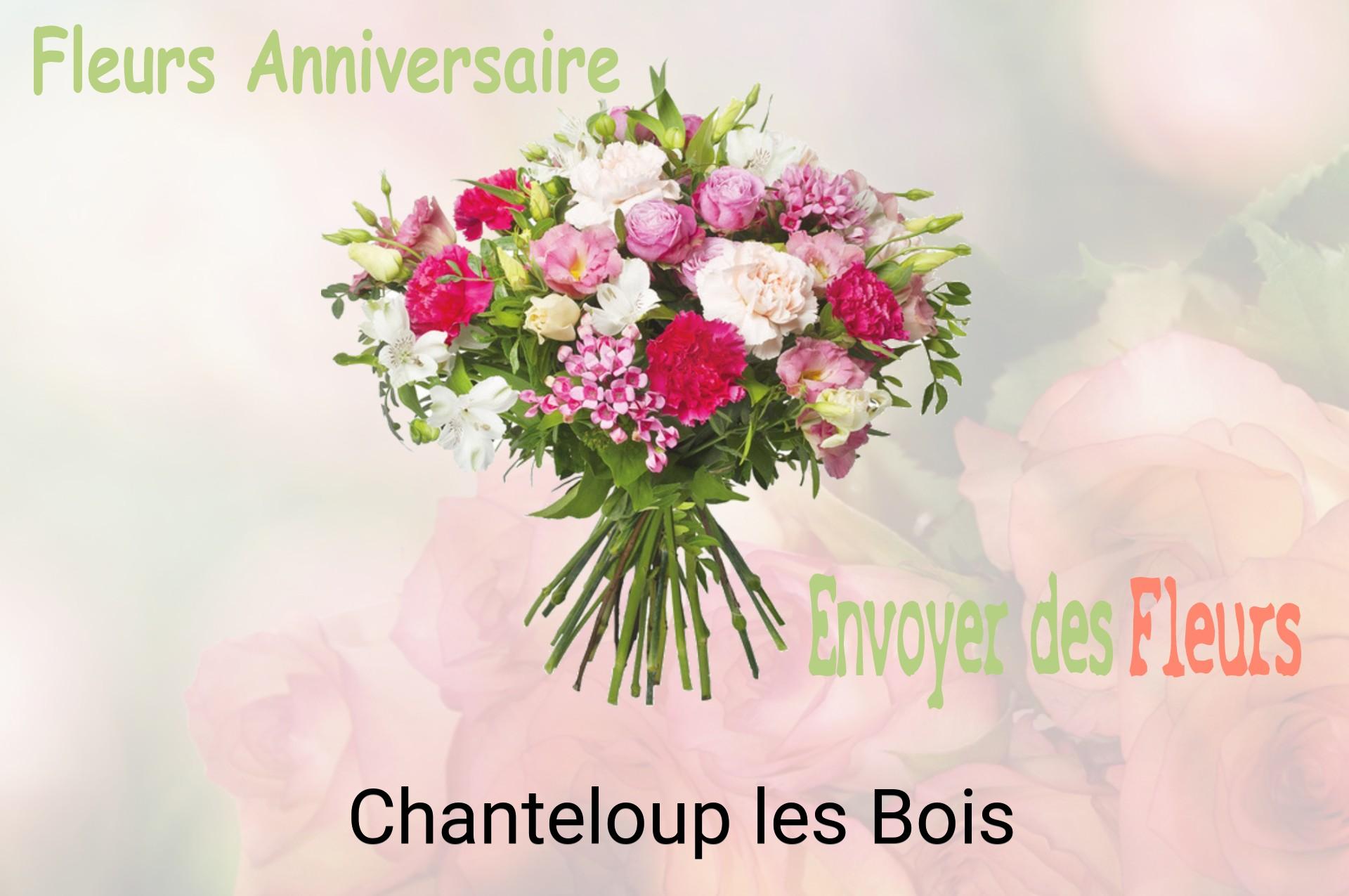 Bouquet de fleurs d’anniversaire livré à Chanteloup-les-Bois