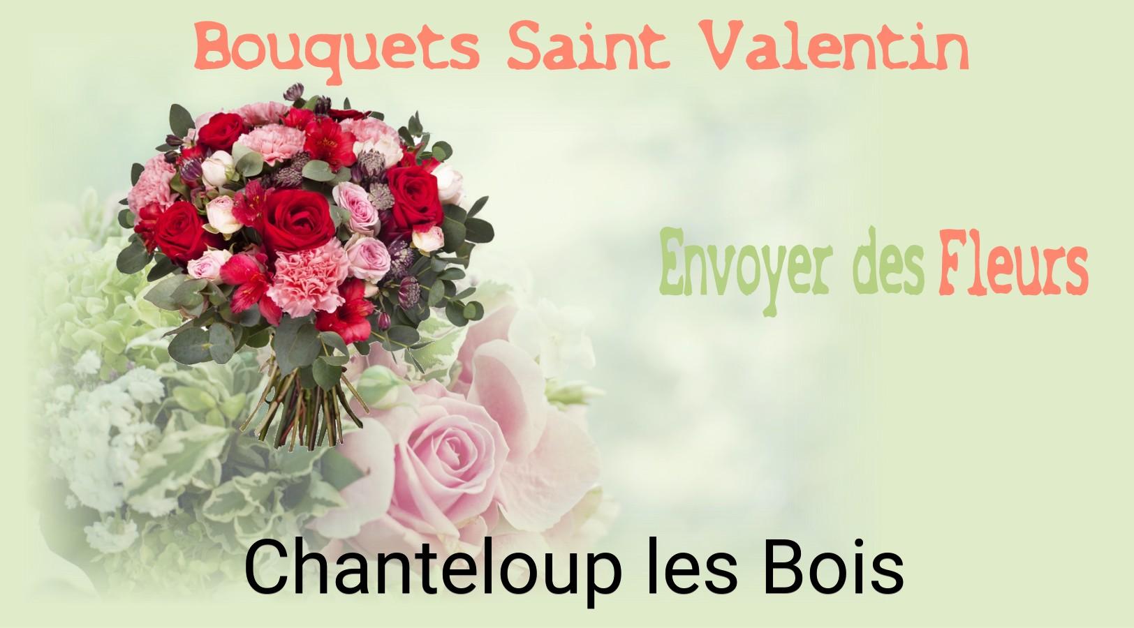 Roses de Saint-Valentin livrées à Chanteloup-les-Bois